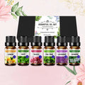 6-in-1 Aromatic Essential Oil Kit natural blend oil bottles for aromatherapy, home fragrance, and daily relaxation use.