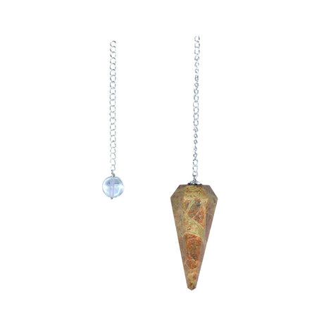 Unakite Jasper Pendulum