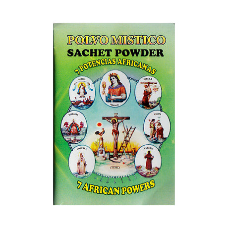 7 African Powers ritual sachet powder, 1/2oz jar