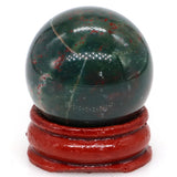 7 Chakra crystal ball gemstone sphere for energy healing, chakra meditation, and spiritual cleansing.
