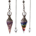 7 Chakra Healing Pendulum for dowsing, divination, and energy work.