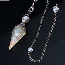 7 Chakra Healing Pendulum for dowsing, divination, and energy work.