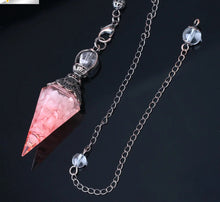 7 Chakra Healing Pendulum for dowsing, divination, and energy work.