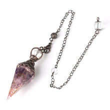 7 Chakra Healing Pendulum for dowsing, divination, and energy work.