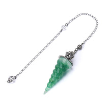 7 Chakra Healing Pendulum for dowsing, divination, and energy work.