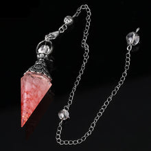 7 Chakra Healing Pendulum for dowsing, divination, and energy work.