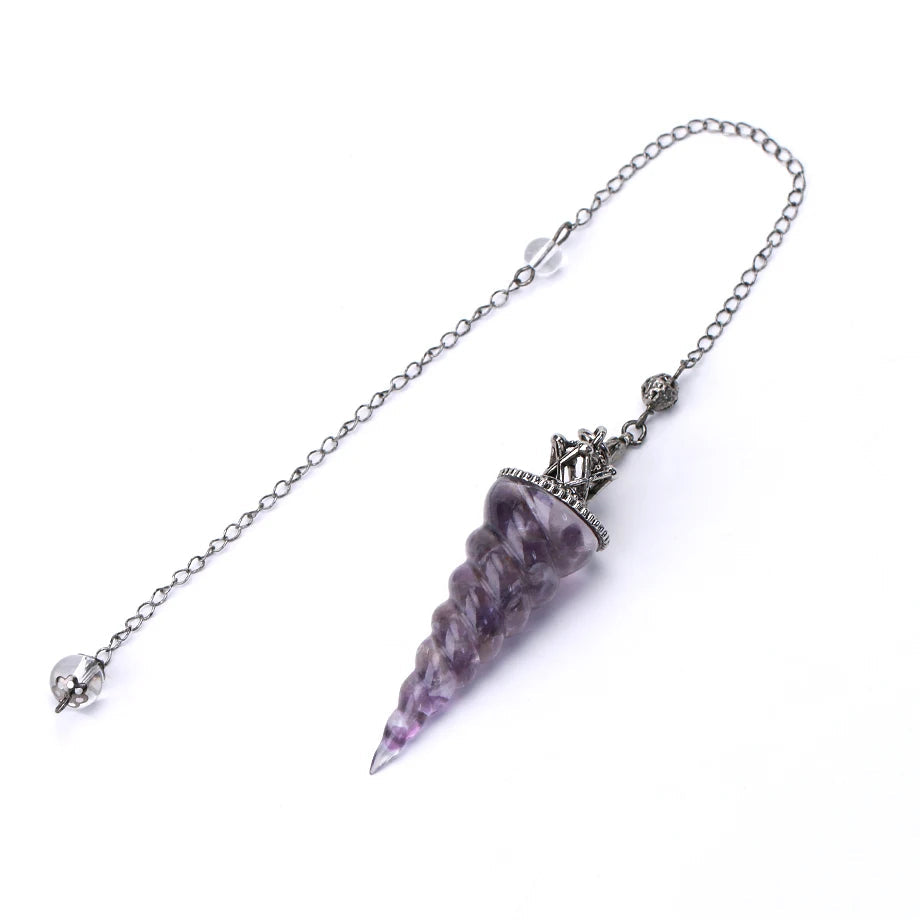 7 Chakra Healing Pendulum for dowsing, divination, and energy work.