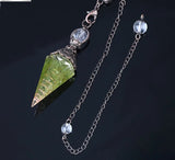 7 Chakra Healing Pendulum for dowsing, divination, and energy work.