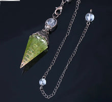 7 Chakra Healing Pendulum for dowsing, divination, and energy work.