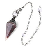 7 Chakra Healing Pendulum for dowsing, divination, and energy work.