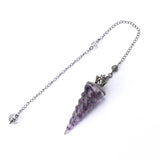 7 Chakra Healing Pendulum for dowsing, divination, and energy work.