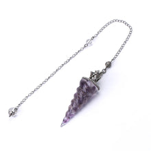 7 Chakra Healing Pendulum for dowsing, divination, and energy work.