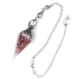 7 Chakra Healing Pendulum for dowsing, divination, and energy work.