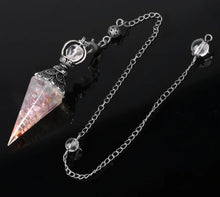7 Chakra Healing Pendulum for dowsing, divination, and energy work.