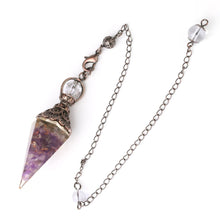 7 Chakra Healing Pendulum for dowsing, divination, and energy work.