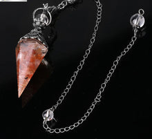 7 Chakra Healing Pendulum for dowsing, divination, and energy work.