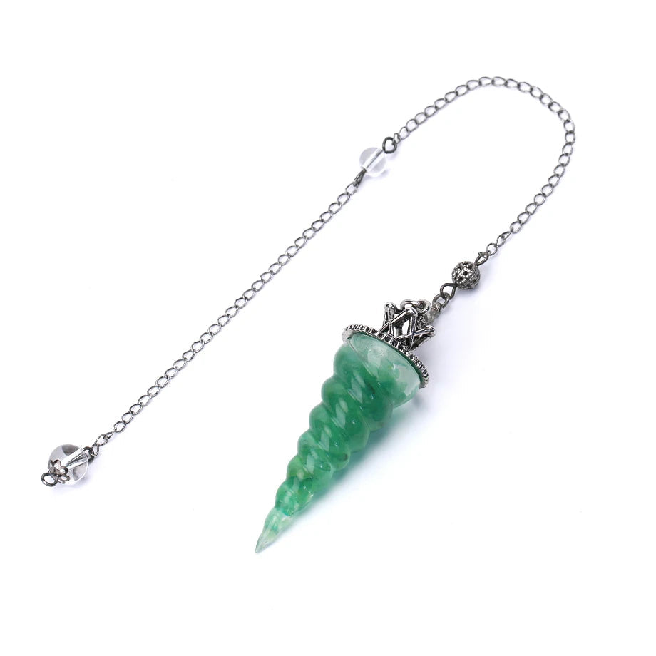 7 Chakra Healing Pendulum for dowsing, divination, and energy work.