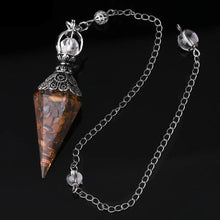 7 Chakra Healing Pendulum for dowsing, divination, and energy work.