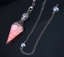 7 Chakra Healing Pendulum for dowsing, divination, and energy work.