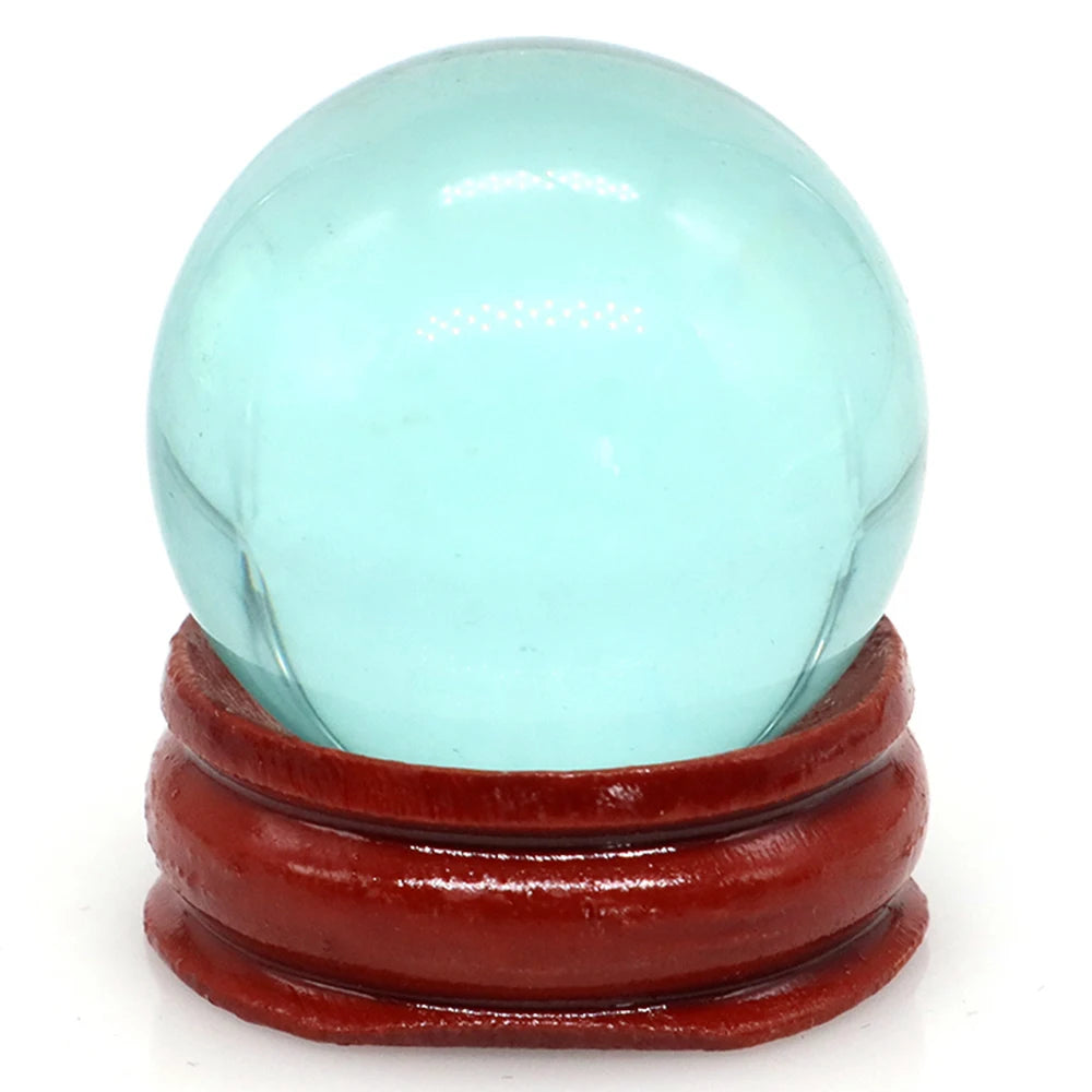 7 Chakra reiki crystal ball polished stone sphere for energy healing, chakra cleansing, and ritual use.