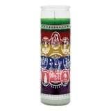 7 Day 7 African Powers fixed candle, 8.125 inches, seven colors