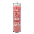 7 Day Adam and Eve fixed candle, 8 inches, paraffin wax