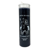 7 Day Go Away Evil Candle, traditional banishing ritual candle
