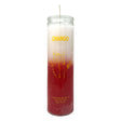 7 Day Orisha-Chango Candle, white and red devotional candle