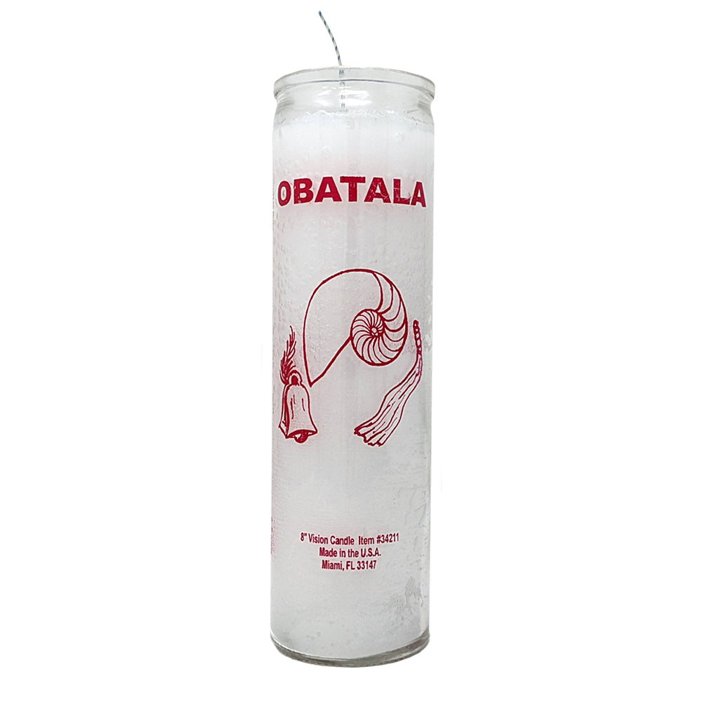 7 Day Orisha-Obatala Candle, white devotional candle