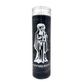 7 Day Santa Muerte (Holy Death) Candle, Black, 8.125 inch devotional candle