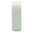 7 Day white fixed candle, 8.125 inches, 120 hour burn
