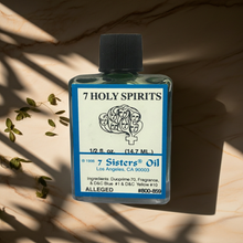 7 Holy Spirits Wish Oil bottle for altar use, anointing, and focused prayer practice.