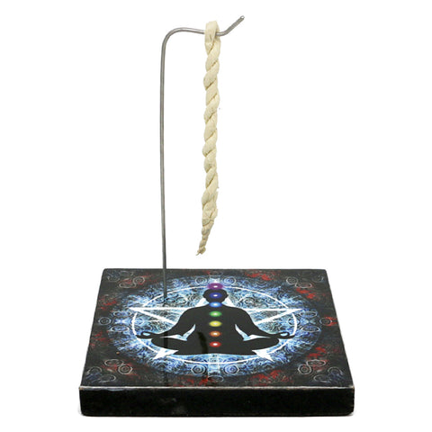 7 Chakras Square Rope Incense Holder