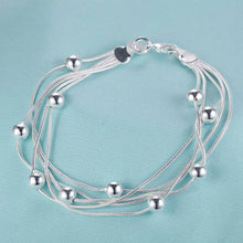 925 Silver Heart Chain Bracelet jewelry bracelet for daily use, outfit enhancement, and special occasion gifting.
