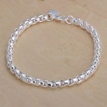 925 sterling silver classic link bracelet for everyday wrist wear, timeless styling, and special occasion use.