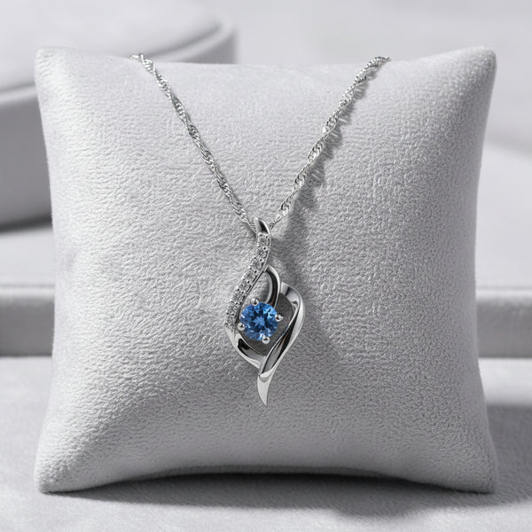 925 Sterling Silver Heart Amethyst Necklace pendant necklace for everyday wear, gift giving, and elegant styling.