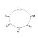 925 sterling silver luxury rope chain bracelet for formal looks, special gifting, and refined wrist styling.