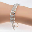 925 Sterling Silver mesh bracelet for everyday wear, stacking, and elegant accessory styling.