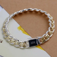 925 Sterling Silver Noble wrist bracelet for daily accessory wear, outfit styling, and special occasion use.