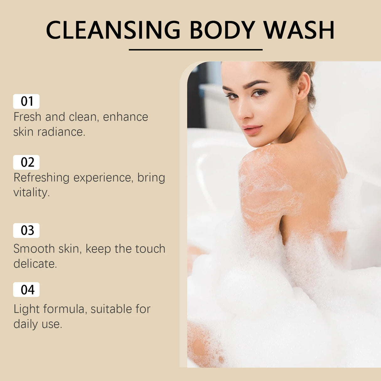 OceAura Hydrating Body Wash Gel – Refreshing