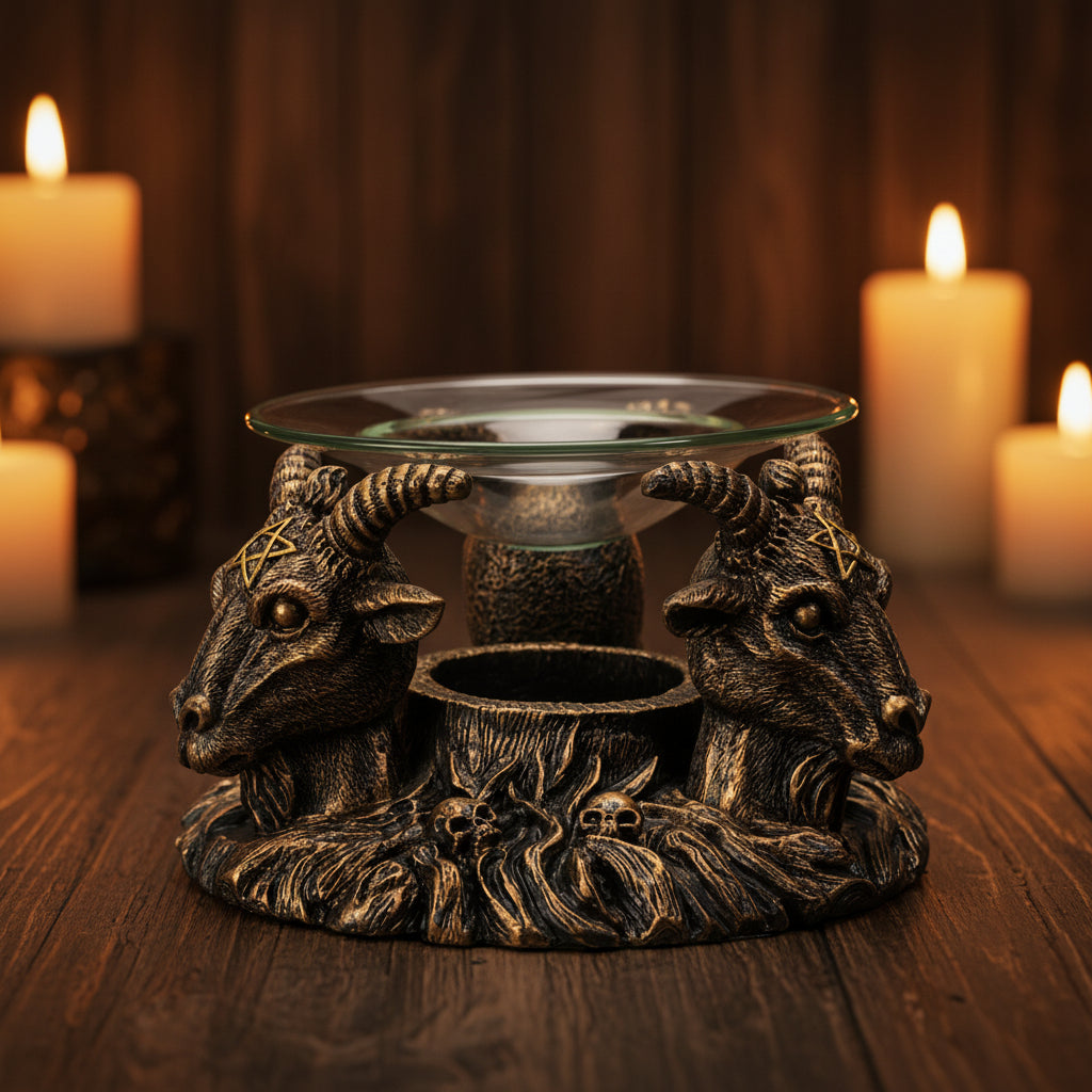 Baphomet Oil Burner