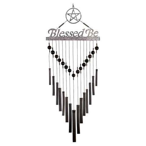 Bamboo Windchime - Blessed Be
