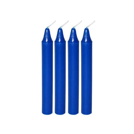 Mini Ritual Candle - Blue (Set of 4)