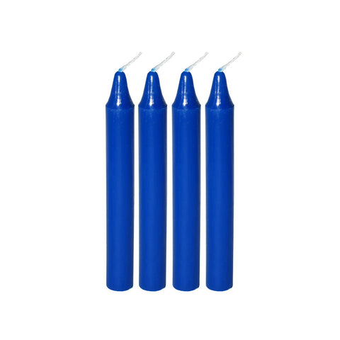 Mini Ritual Candle - Blue (Set of 4)