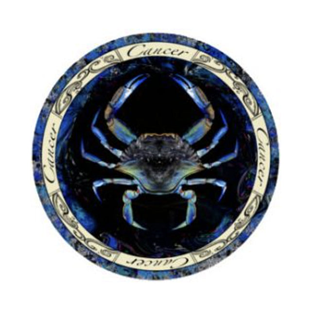 Zodiac Cancer Sticker 3"