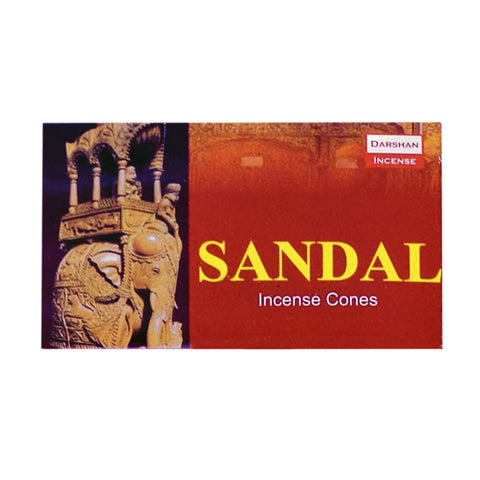 Darshan Sandal Incense Cones