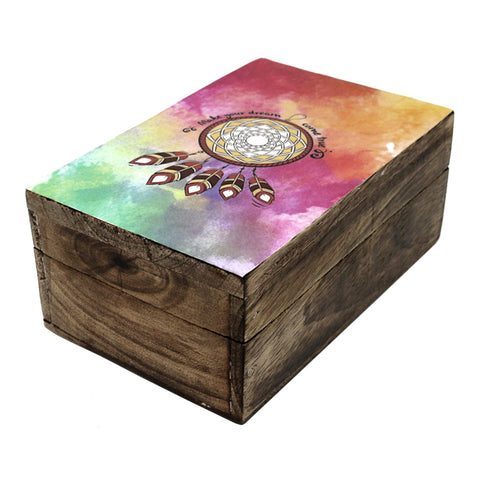 Dreamcatcher Wooden Box 4" x 6"