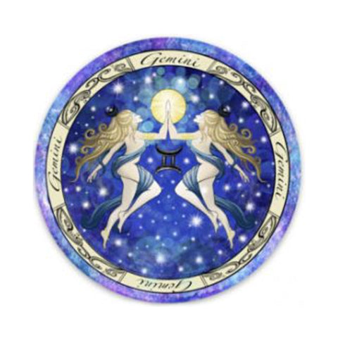 Zodiac Gemini Sticker 3"