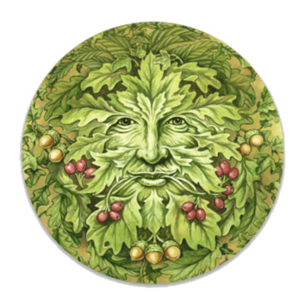 The Green Man Sticker 3"