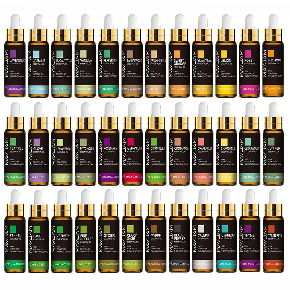 10ML Pure Essential Oil – Lavender, Eucalyptus, Rose & More